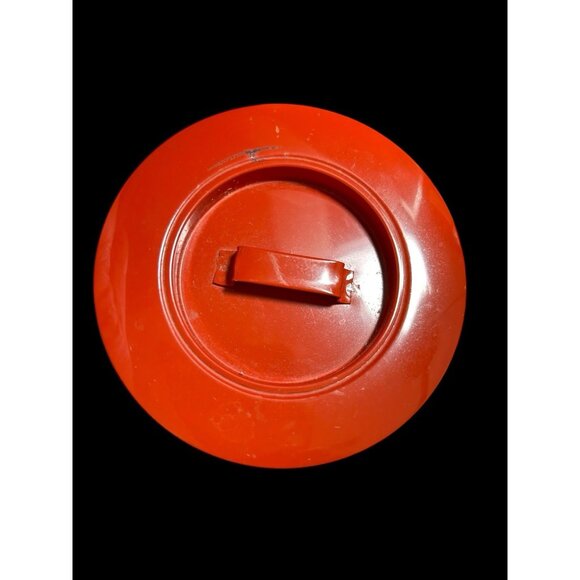 Vintage 70s Style Metal Nesting Canisters Set 4 Mid Century Macy's Cellar - Picture 4 of 15